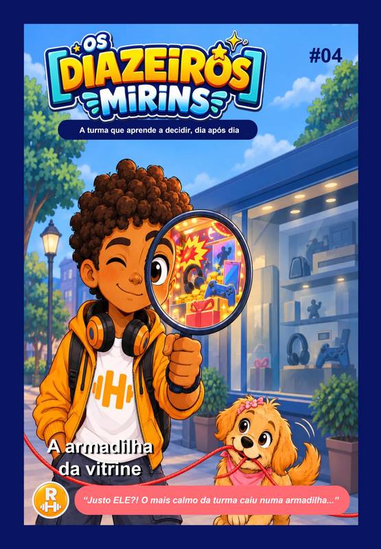 Capa oficial: A Armadilha da Vitrine